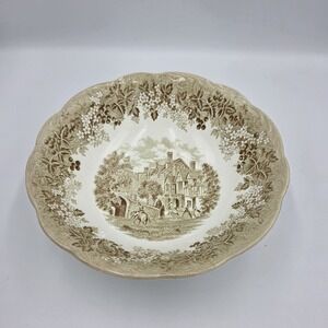 J&G Meakin‎ Romantic England Serv Bowl Warwickshire Westgate&Leicester Hospital